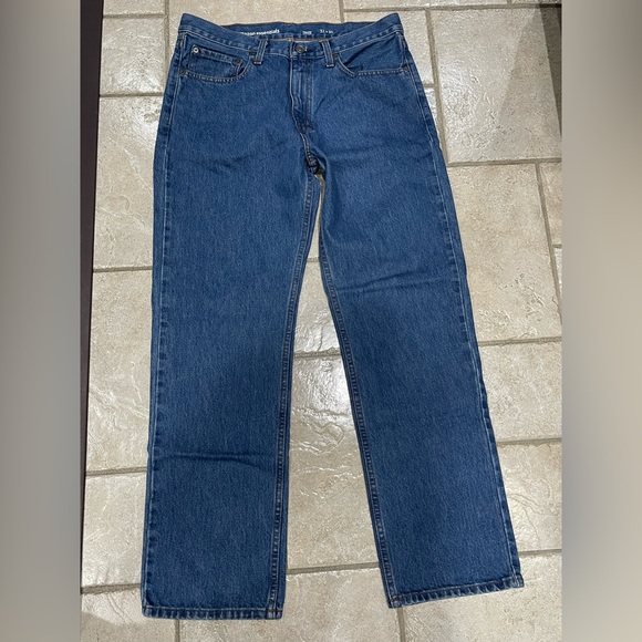 Men’s Jeans Amazon Essentials Classic Relaxed Fit Size 32 X 30 - Picture 1 of 5